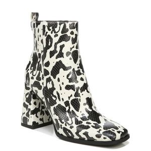Circus by Sam Edelman Pascha Bootie Cow Print Size 7.5